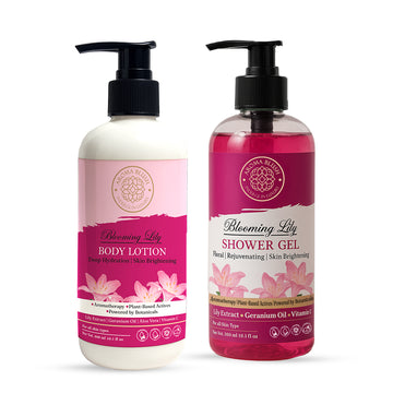 Blooming Lily Combo – Body Lotion & Oil Shower Gel Set