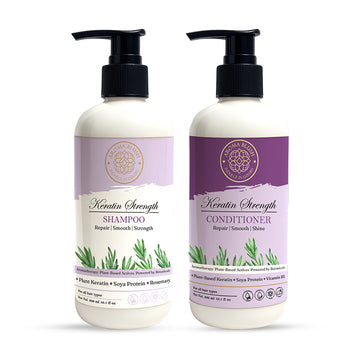 Keratin Strength Combo – Shampoo & Conditioner Set