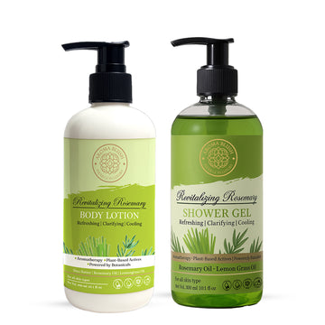 Revitalizing Rosemary Combo – Body Lotion & Shower Gel Set