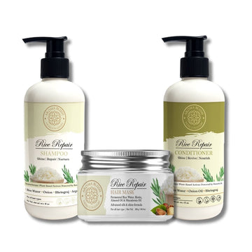 Rice Repair Combo – Shampoo, Conditioner & Hair Mask