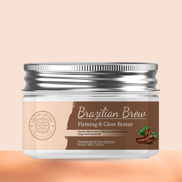 Brazilian Brew Firming butter,Nourishing Body Butter – Coffee-rich deep moisturization.