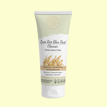 LumiRice Glow Dust Cleanser: Glow Naturally – Gentle Exfoliation Meets Bright Hydration